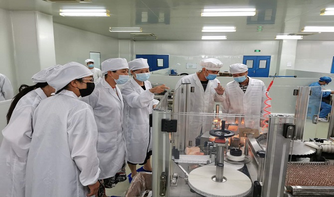 “政策解读、精准服务”市人社局领导走访友搏药业