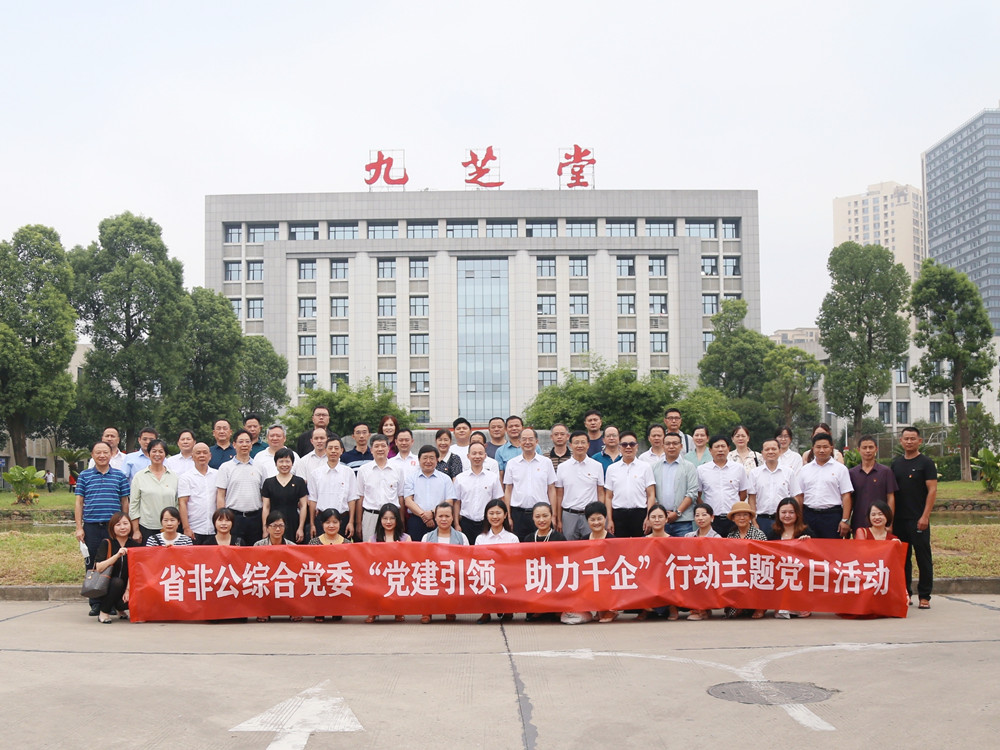 省非公综合党委组织赴冰球突破880爆分视频开展“党建引领、助力千企”主题党日活动